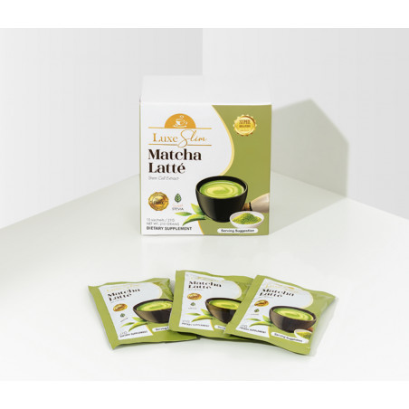 Luxe Slim Matcha latte (21g x 10 Sachets)