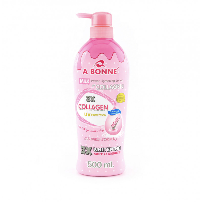 A Bonne Miracle Milk Power Lotion 500ml with collagen