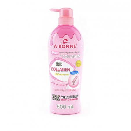 A Bonne Miracle Milk Power Lotion 500ml with collagen