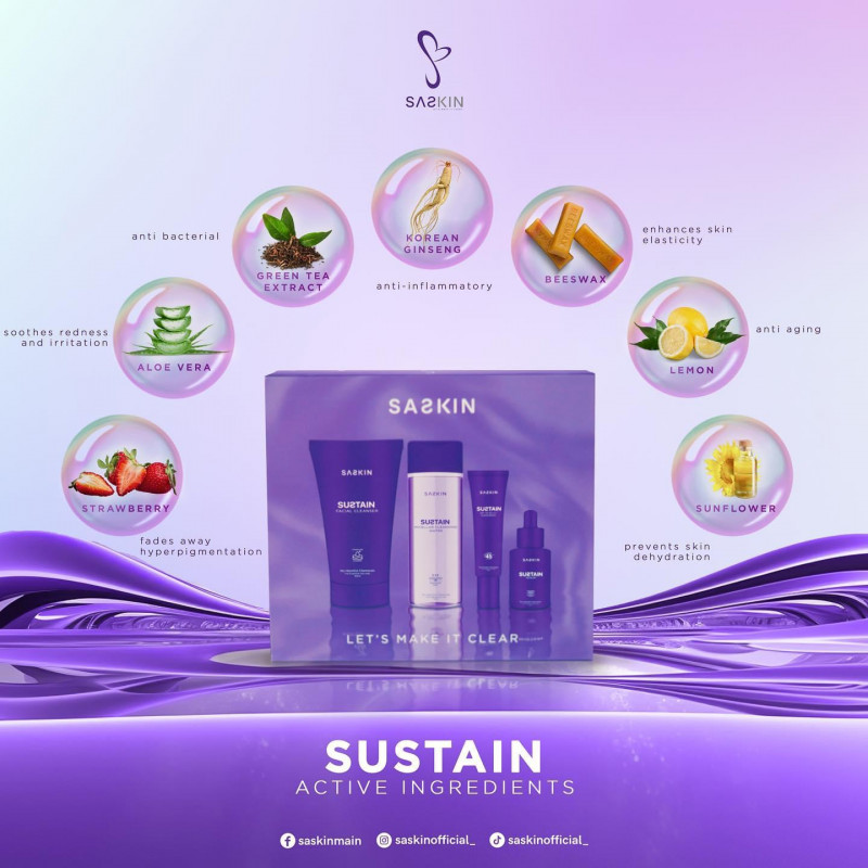 Saskin Sustain Set (Maintenance) By Sachzna Laparan