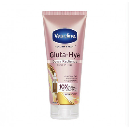 Vaseline Gluta-Hya Serum-Dewey Radiance 10x Whitening Lotion 200ml