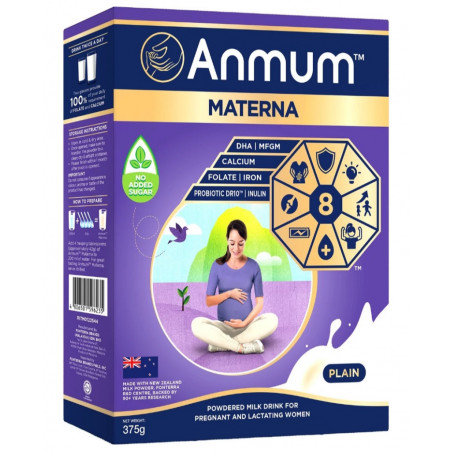 Anmum Materna Powdered Milk Drink for Pregnant Women Plain (375g)