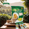 Fitgum 20x collagen chia coffee 11in 1 coffee mix (10 sachets x 12g)