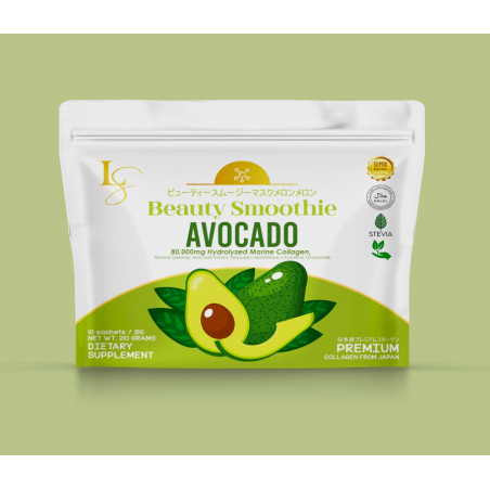 Luxe Beauty -Beauty Smoothie Avocado 10 sachets 21g