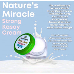 Natures Miracle kasoy cream warts/skin tag remover 5grams
