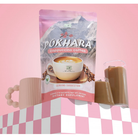 Namiroseus POKHARA Cappuccino Coffee 10 sachet x 21g