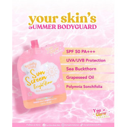 You Glow Babe Beauty White sunscreen bright and glow SPF 50 with Sea buckthorn