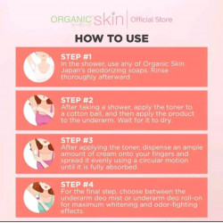 Organic Skin Underarm power Dry Deo 40ml