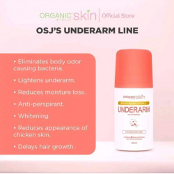 Organic skin underarm power dry deo 40ml