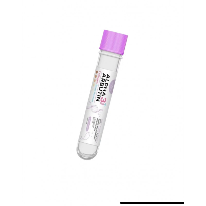 Precious Skin Alpha arbutin 3+ collagen body serum deep white essence with alpha arbutin 45ml (purple lid)