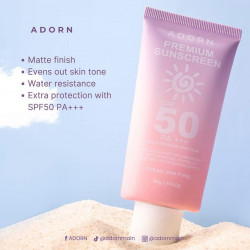 Adorn premium sunscreen spf 50-50g