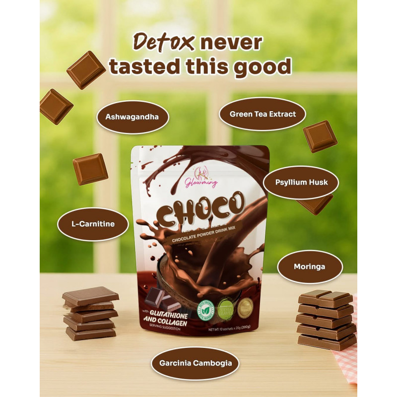 Choco Blast Glowming Detox By Cris Cosmetics